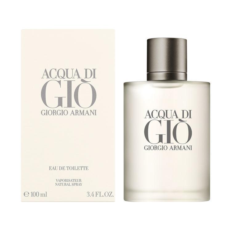 GIORGIO ARMANI Acqua Di Gio For Men Eau De Toilette Spray 3.4 Ounce - Scented 100ml